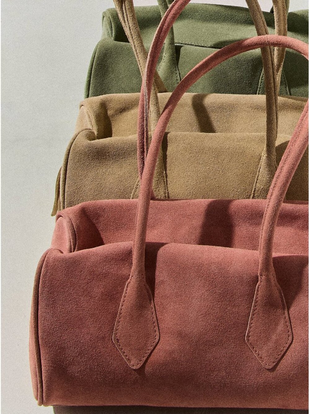 Free People Sierra Suede Shoulder Bag Apricot NWT FP Collection Boho